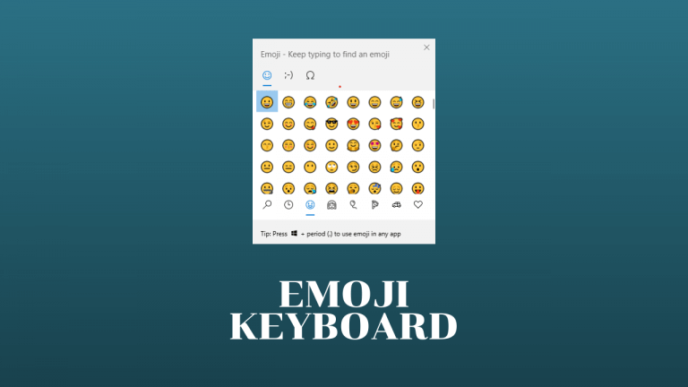 How to open emoji keyboard on Windows or Mac - Coding is Love