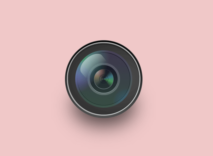 camera lens using html and css